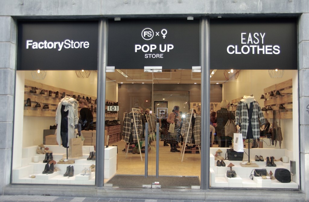 POP-UP STORE EASY CLOTHES X FACTORY STORE Liege