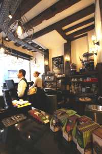 chocolat et café à emporter, équitable, rue du palais, liege